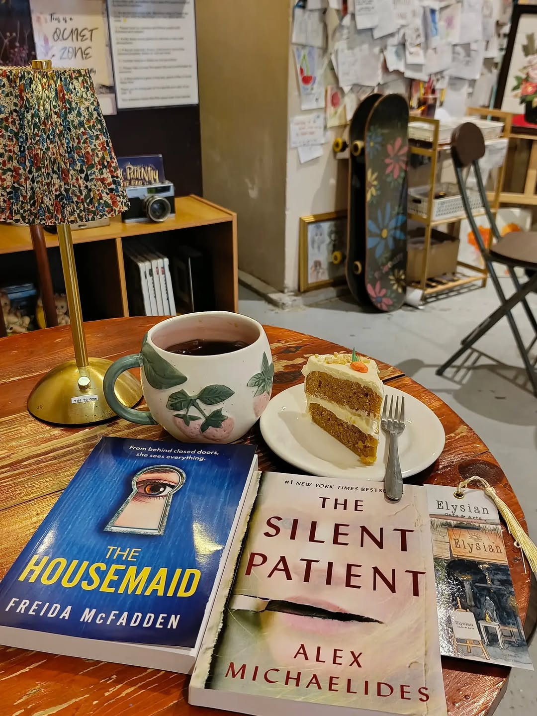 Elysian Cafe & Crafts: cozy atmosphere and appealing presentation