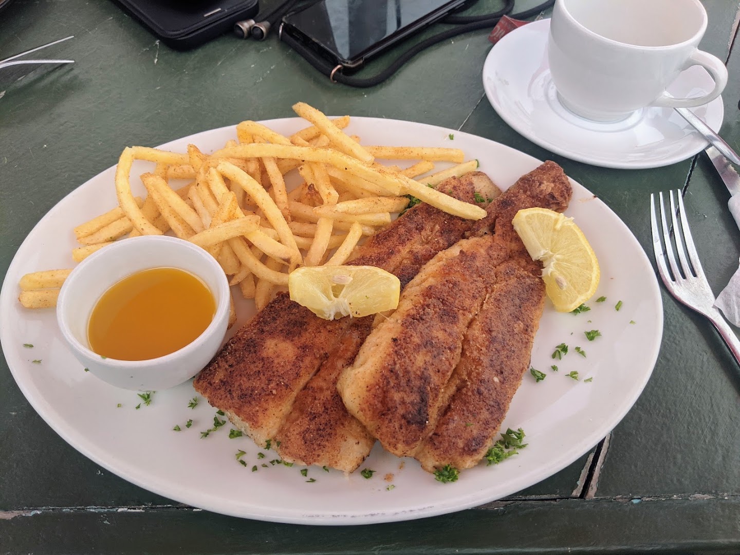 Dolphins a Coffee Shoppe: appetizing photo of served meal