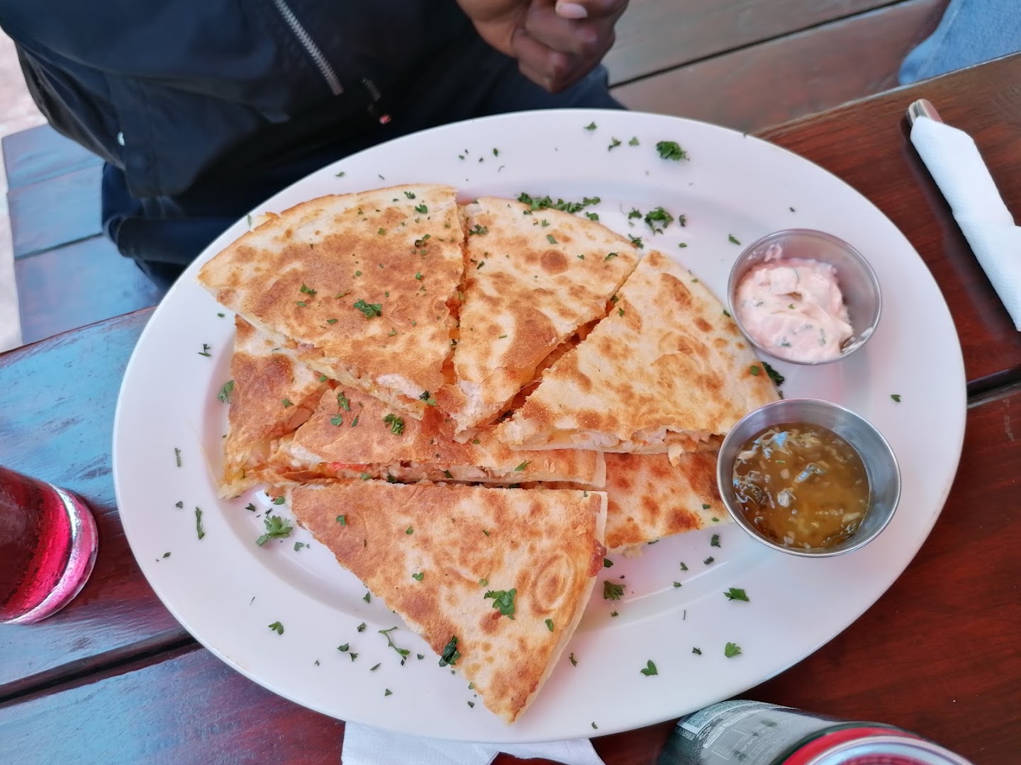 Vlooi's Nest at The Place: appetizing photo of served food