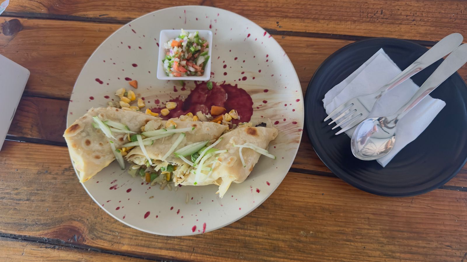 Old House Cafe and Restaurant: appetizing photo of served food