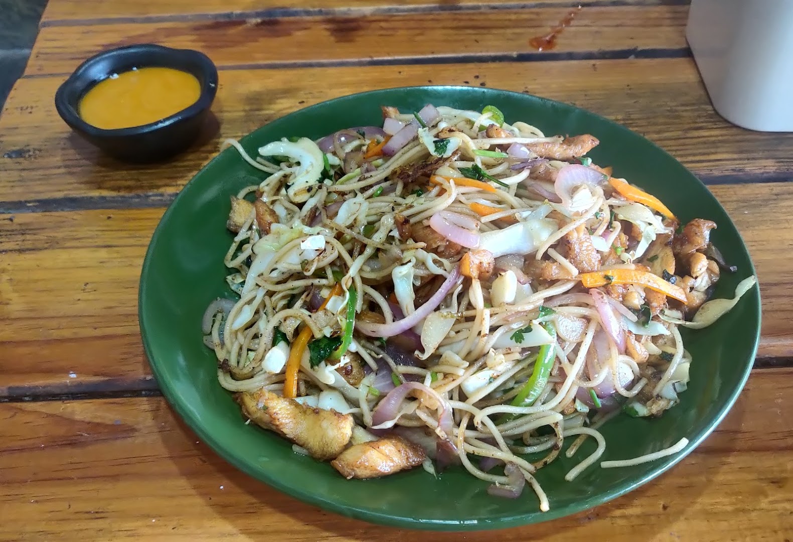 Old House Cafe and Restaurant: appetizing photo of served food