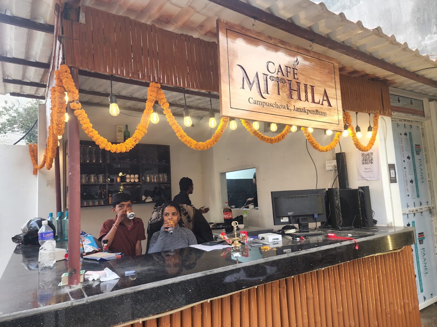 Cafe Mithila: clear photo of venue interior