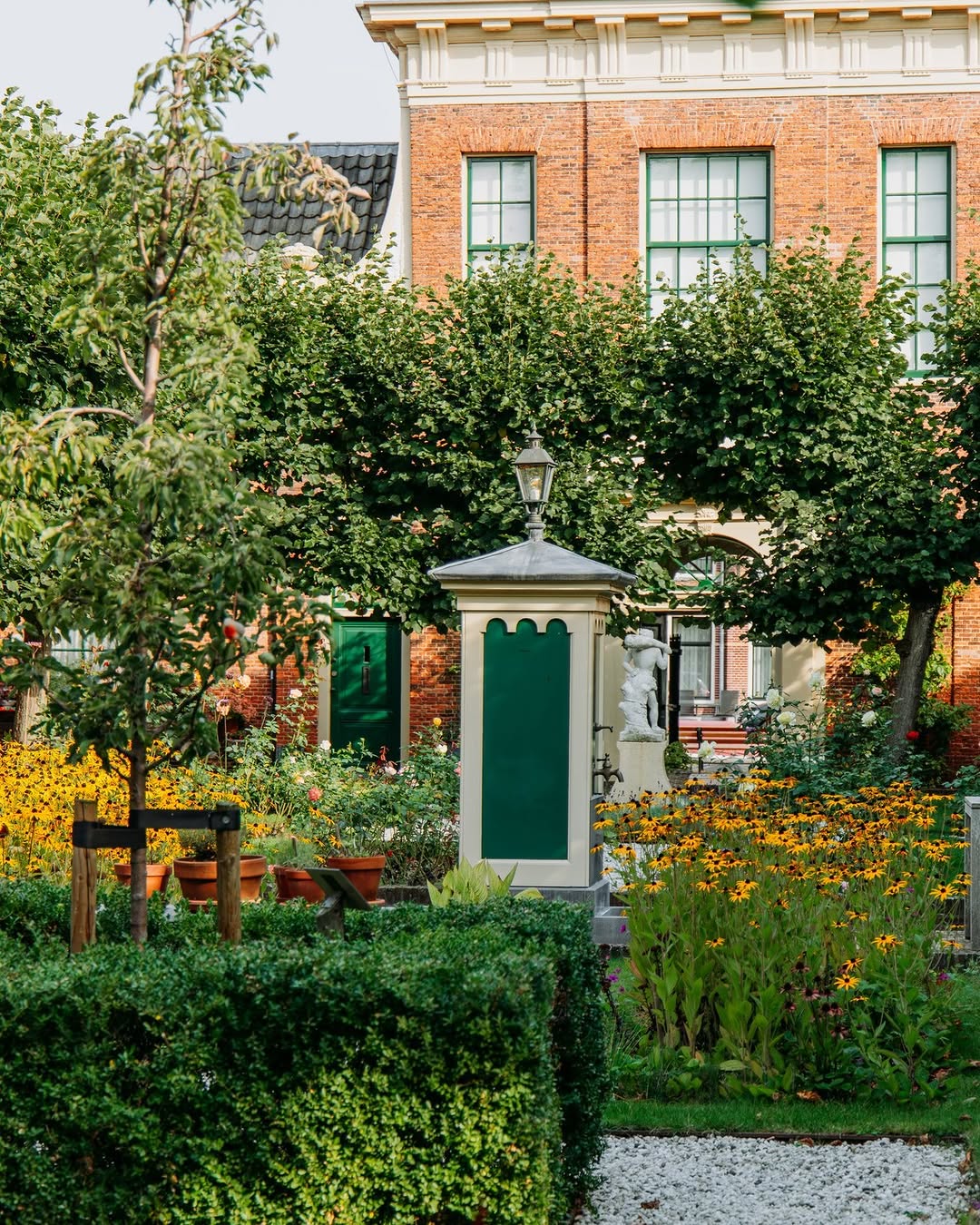 MADA: beautiful garden setting of venue