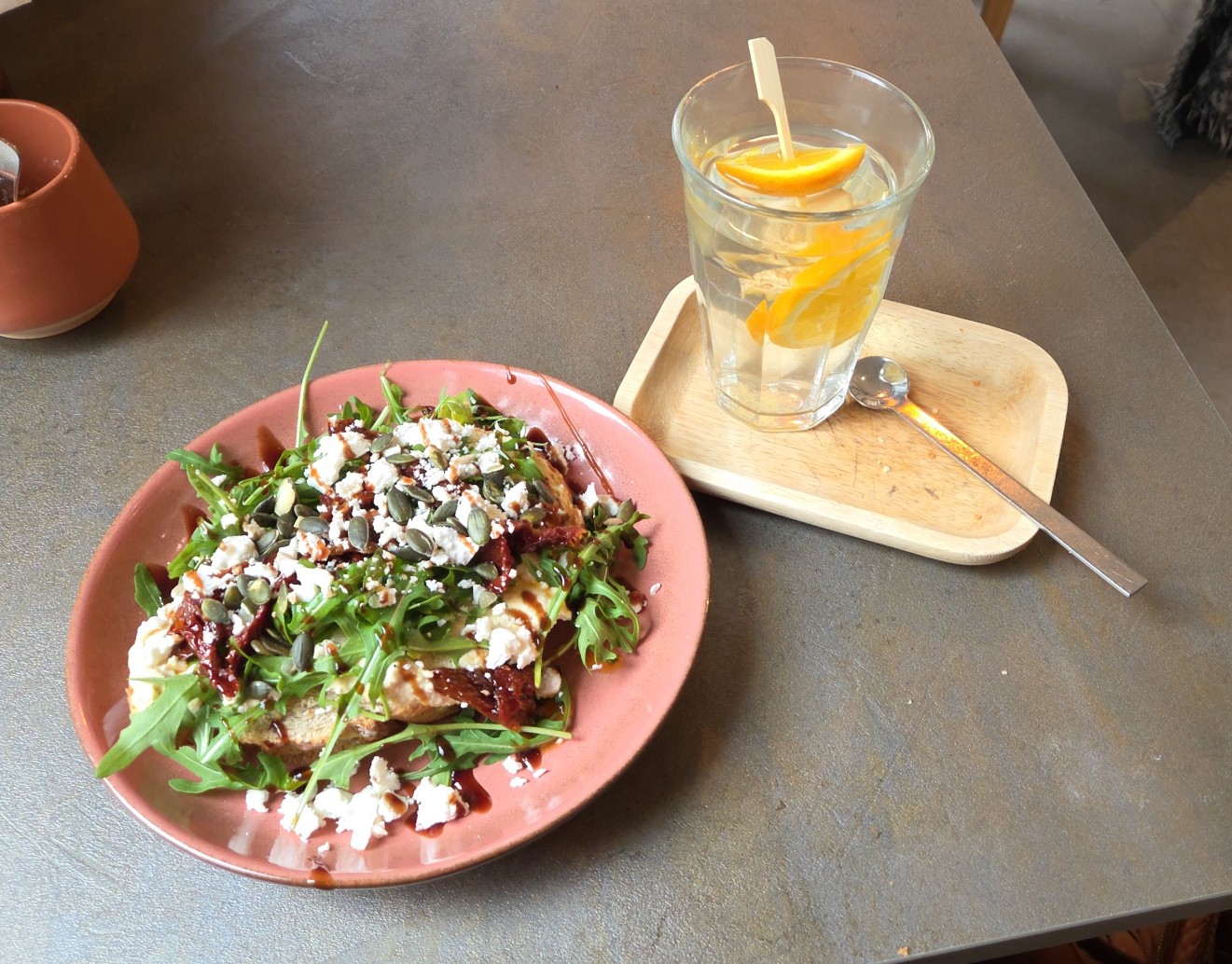 Sunbeams: appetizing food and drink photo