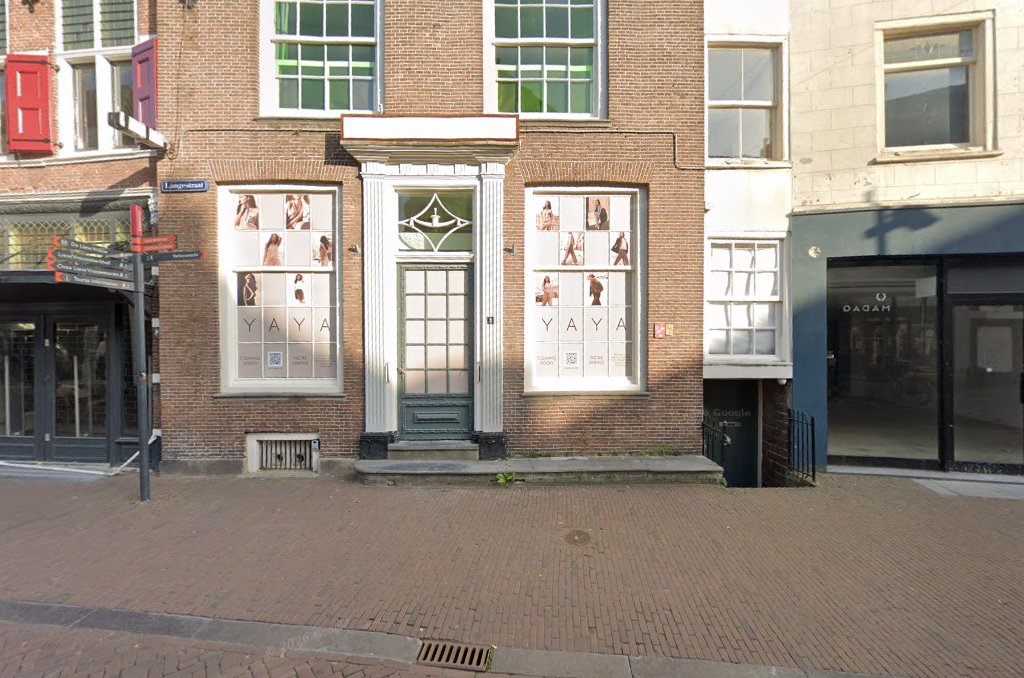 YAYA: clear storefront photo of shop