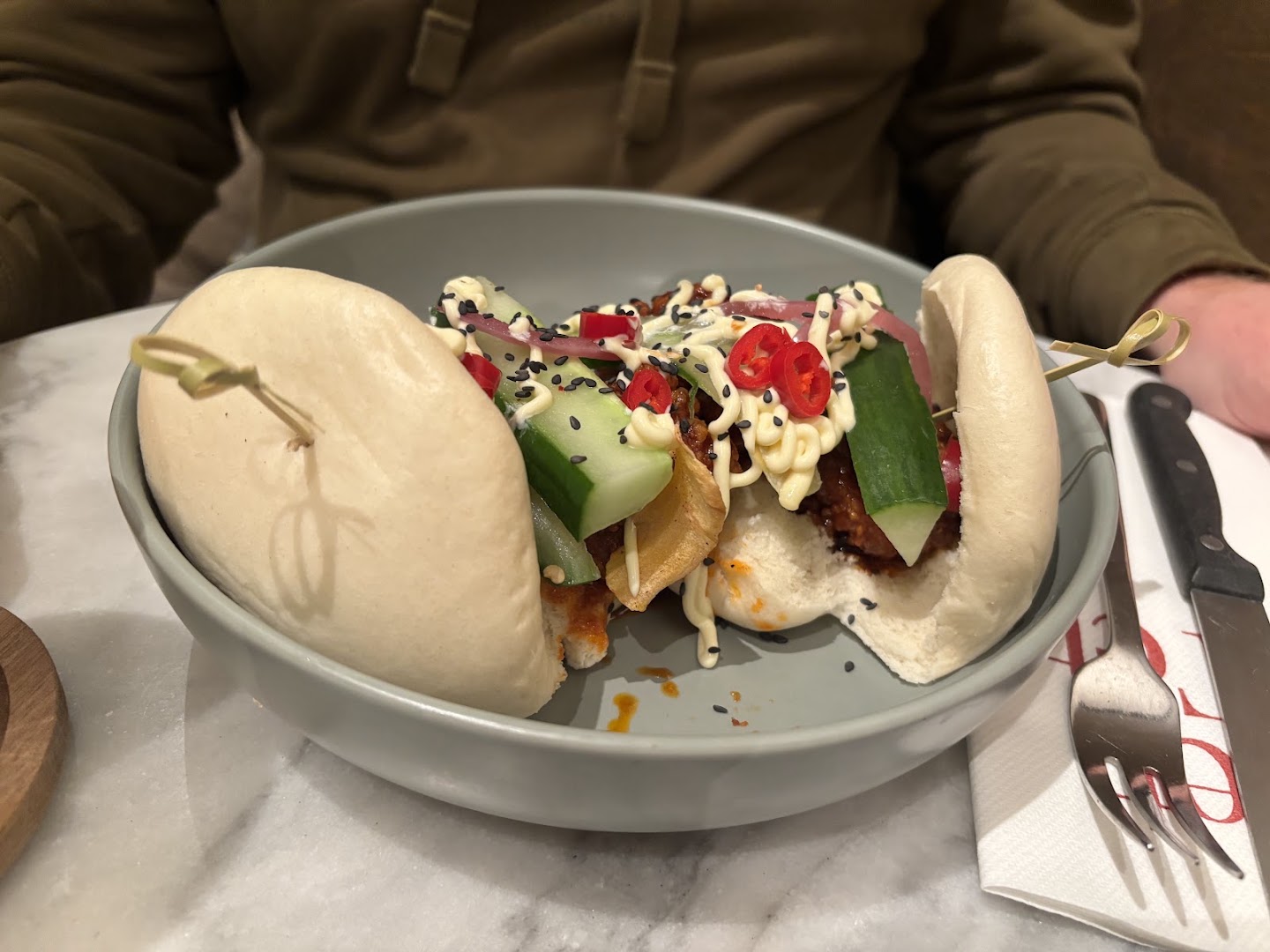 Tet à Tet: appetizing photo of brunch food