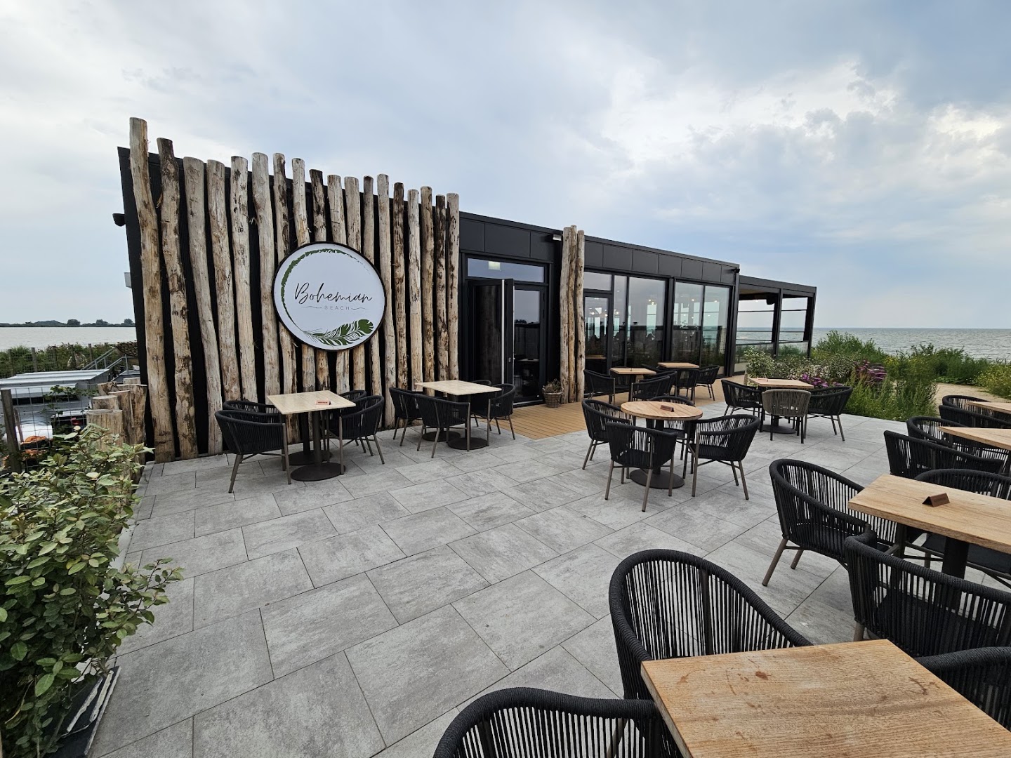 Bohemian Beach: attractive exterior and terrace view