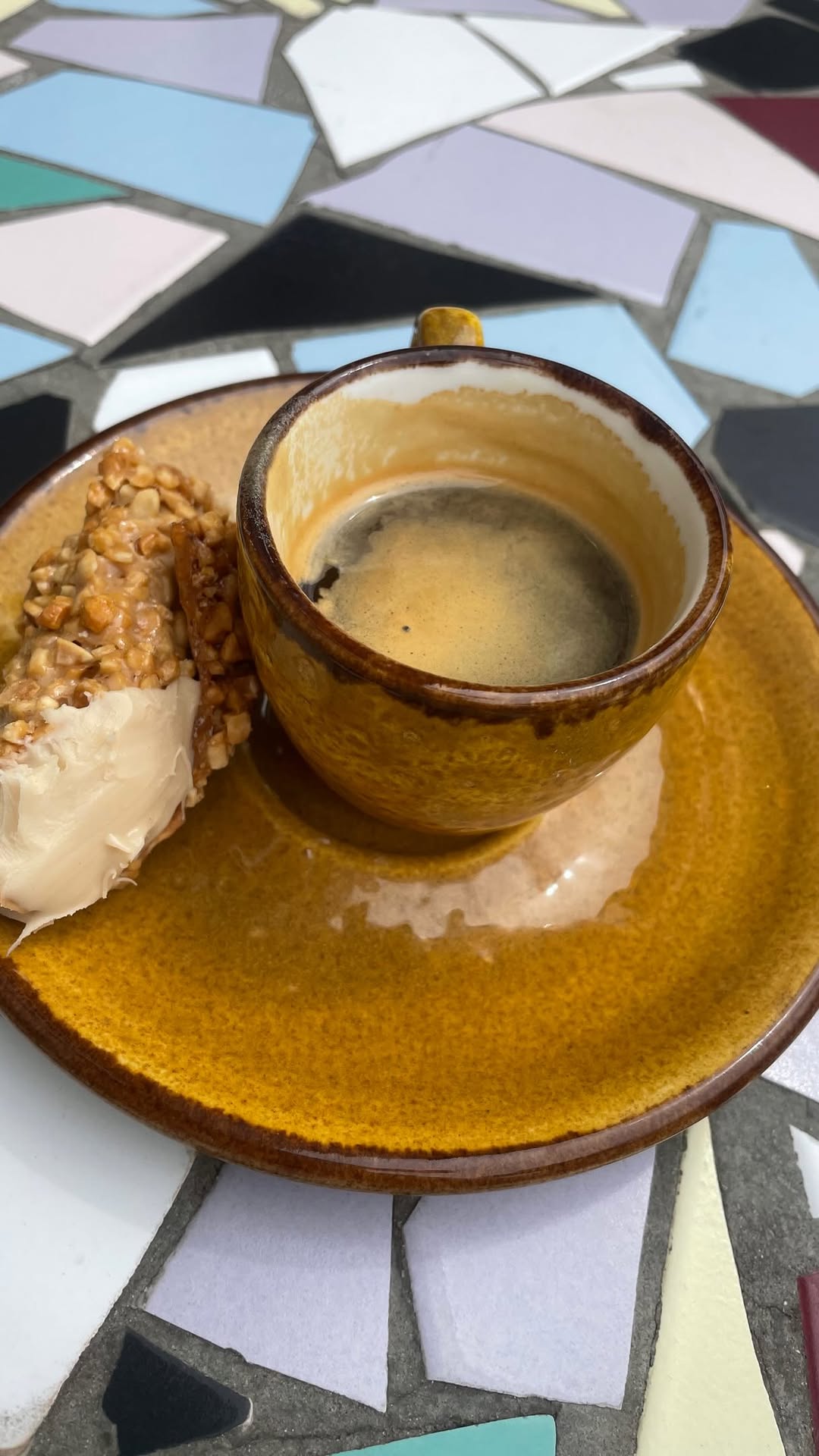 Cantina van Jongkind: appetizing photo of coffee and pastry