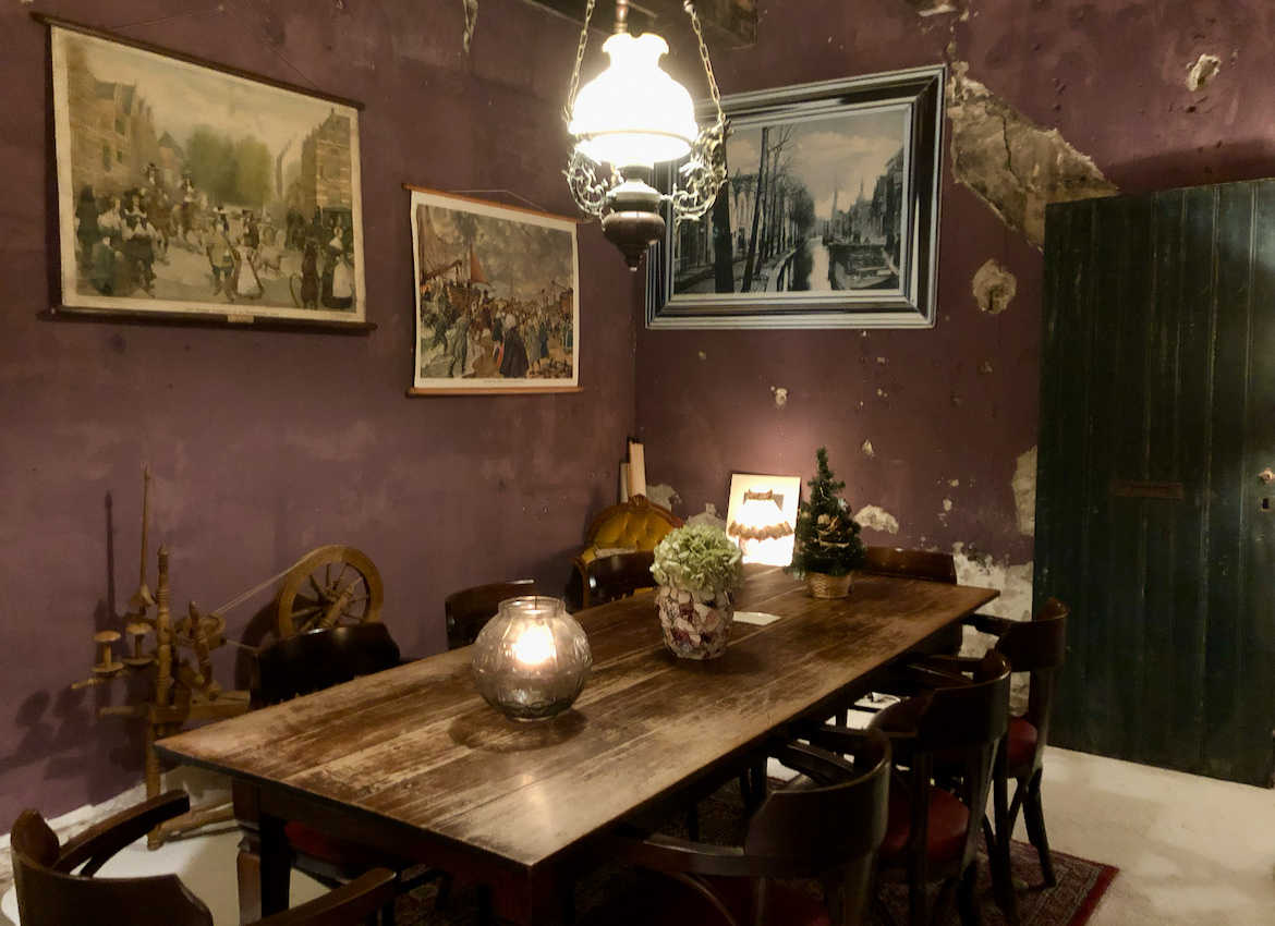 Cantina van Jongkind: atmospheric interior shot of venue