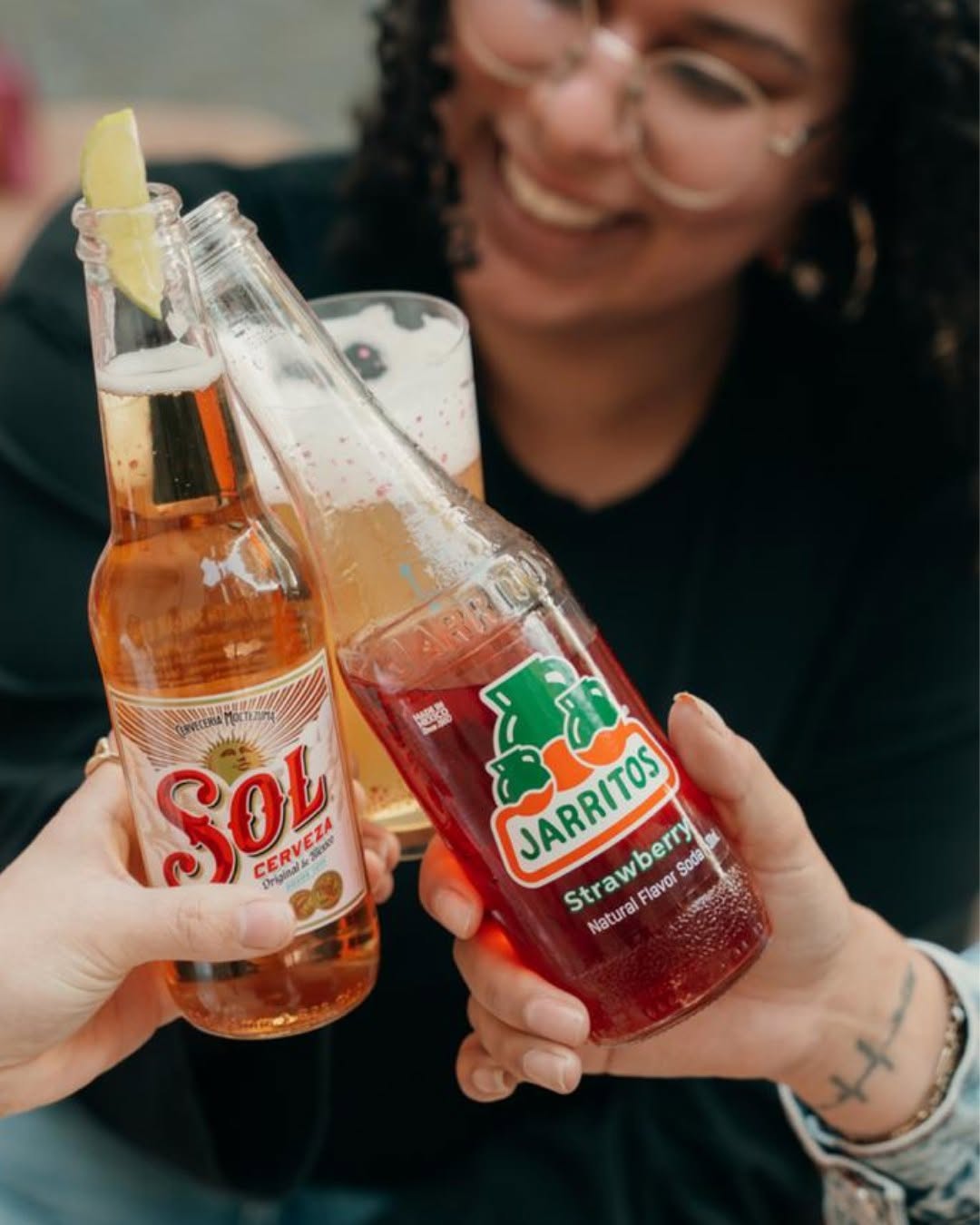 San Juan: people enjoying drinks