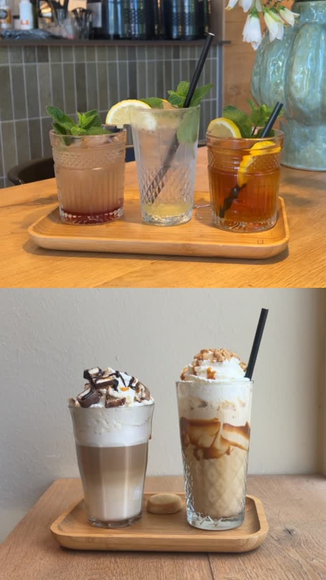 Barista Cafe Groningen: appetizing photos of cafe drinks
