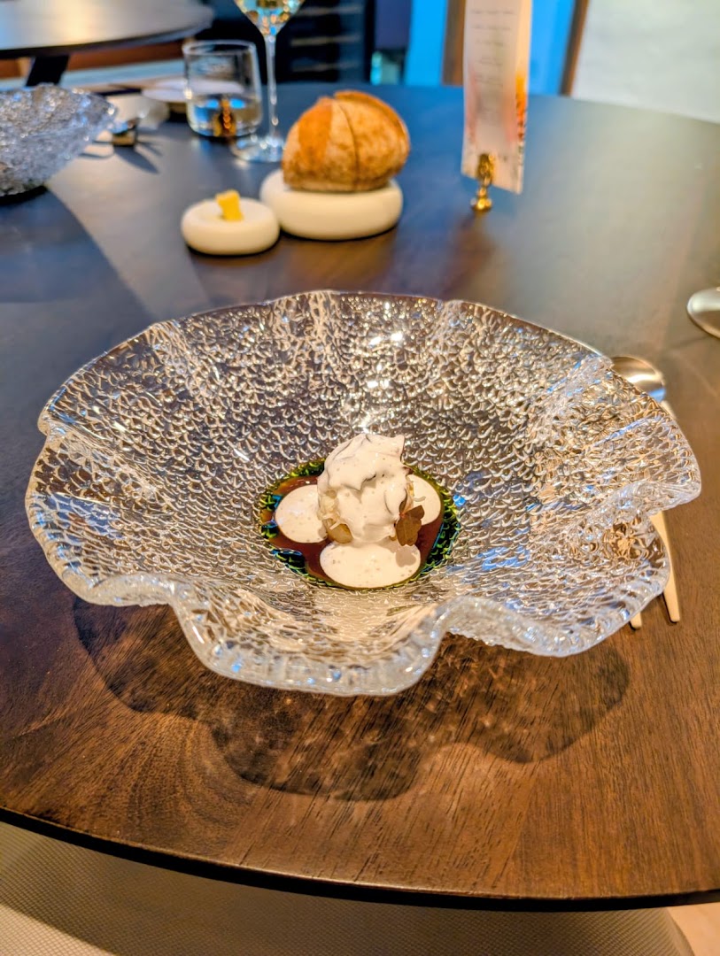 Restaurant Luwte: high quality food presentation photo