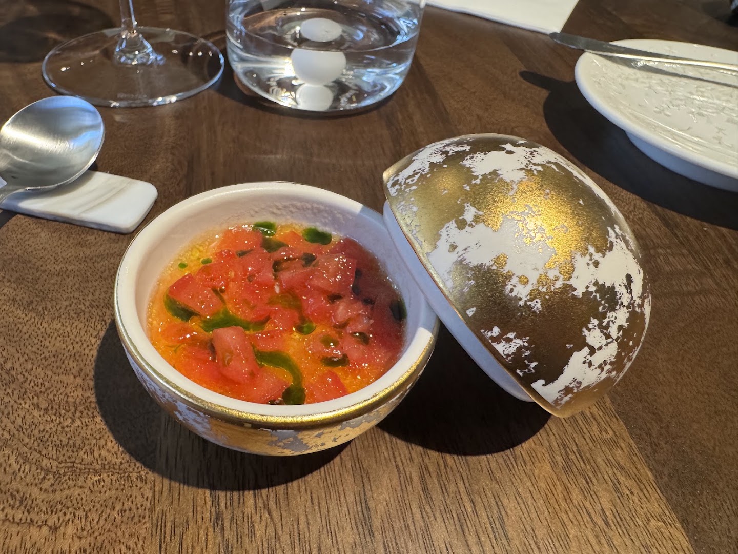 Restaurant Luwte: high quality food presentation photo