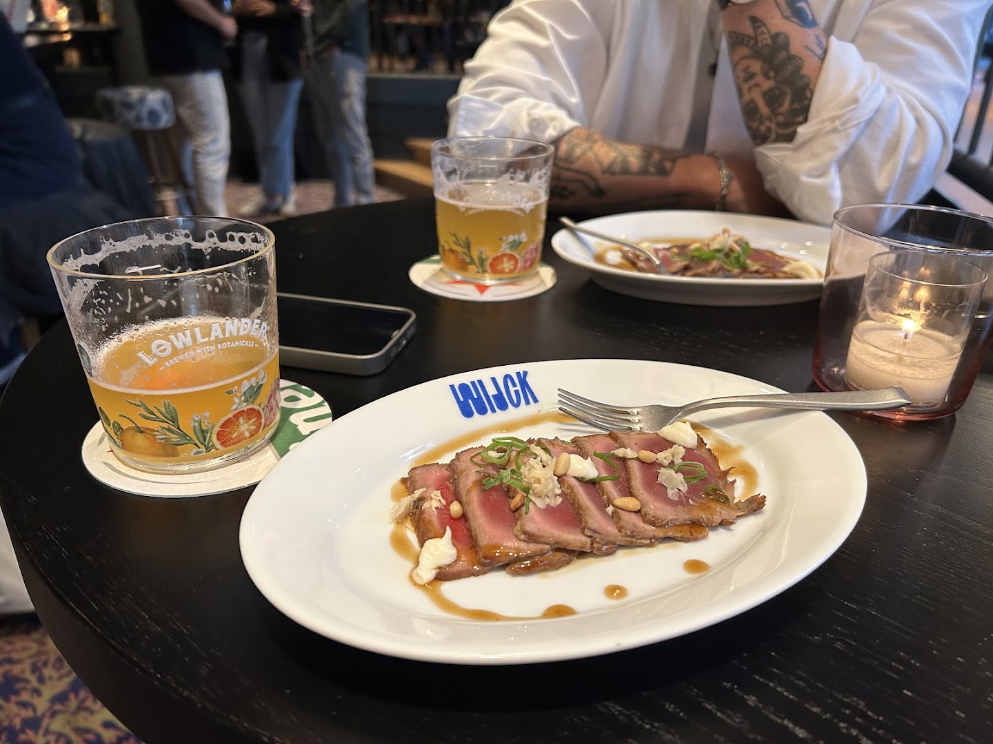 Wijck: appetizing food and venue atmosphere