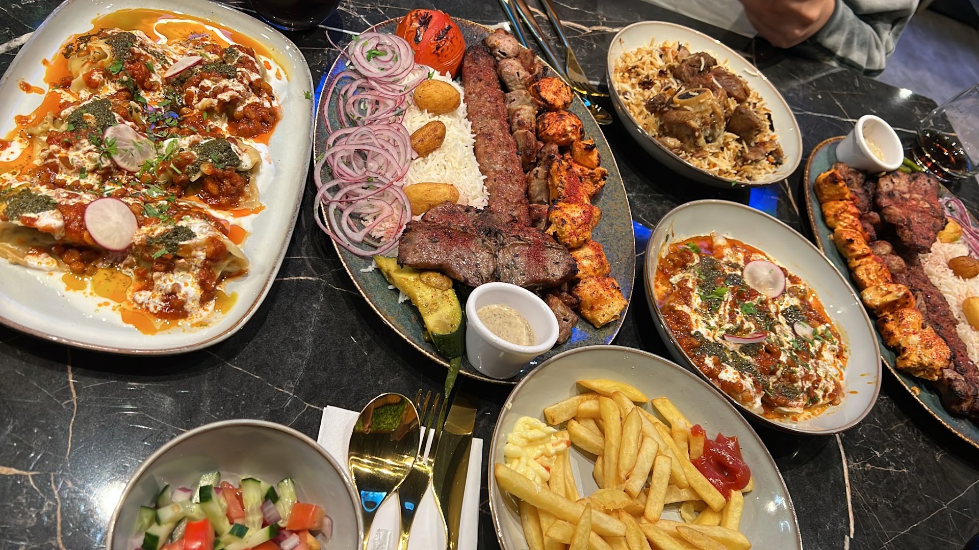 Kholmi: appetizing high quality food spread