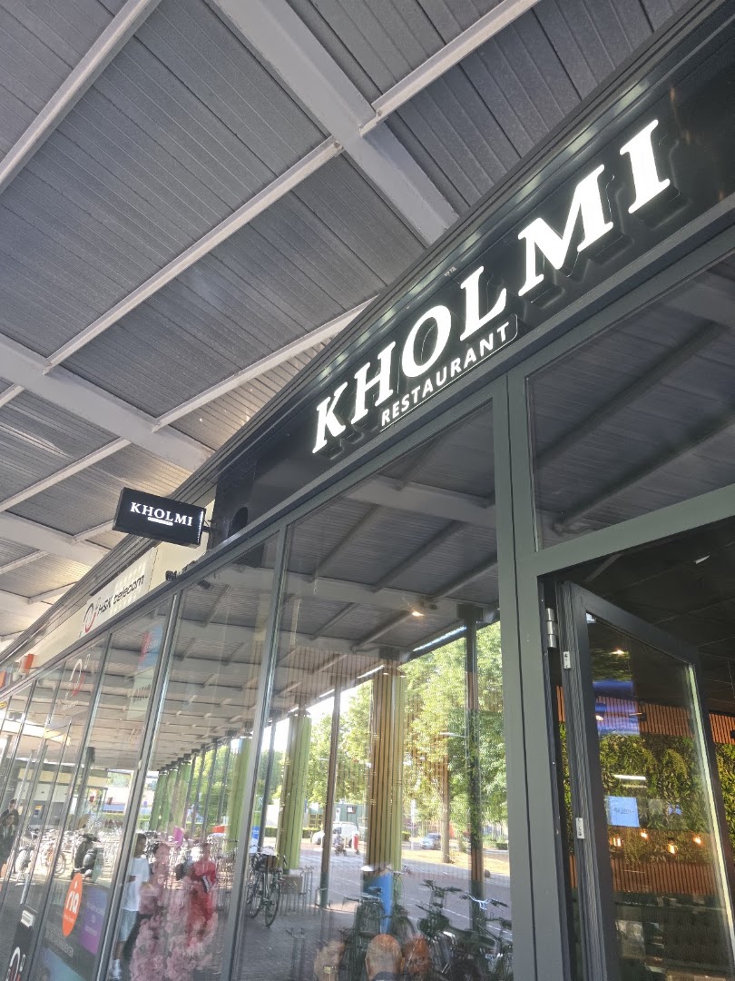 Kholmi: clear exterior shot of restaurant