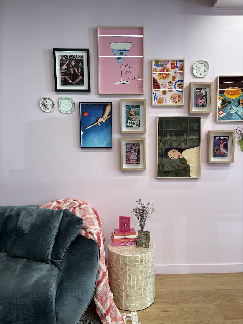 Enamoured Books: attractive shop interior and decor