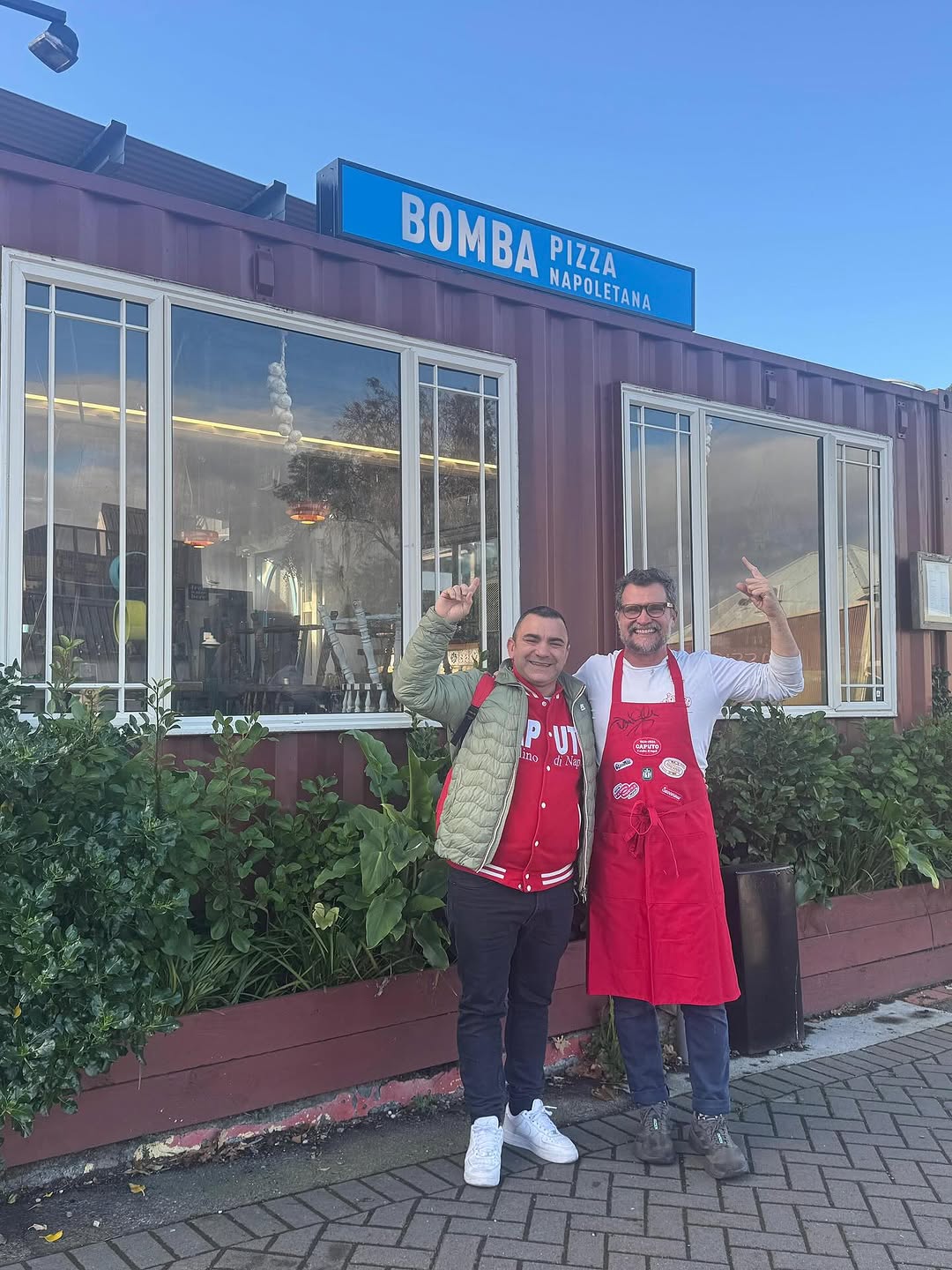 Bomba: clear photo showing restaurant exterior