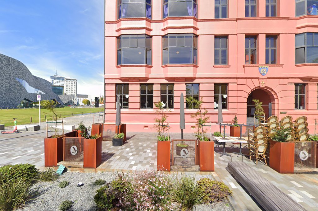 Naveya & Sloane: clear exterior view of venue