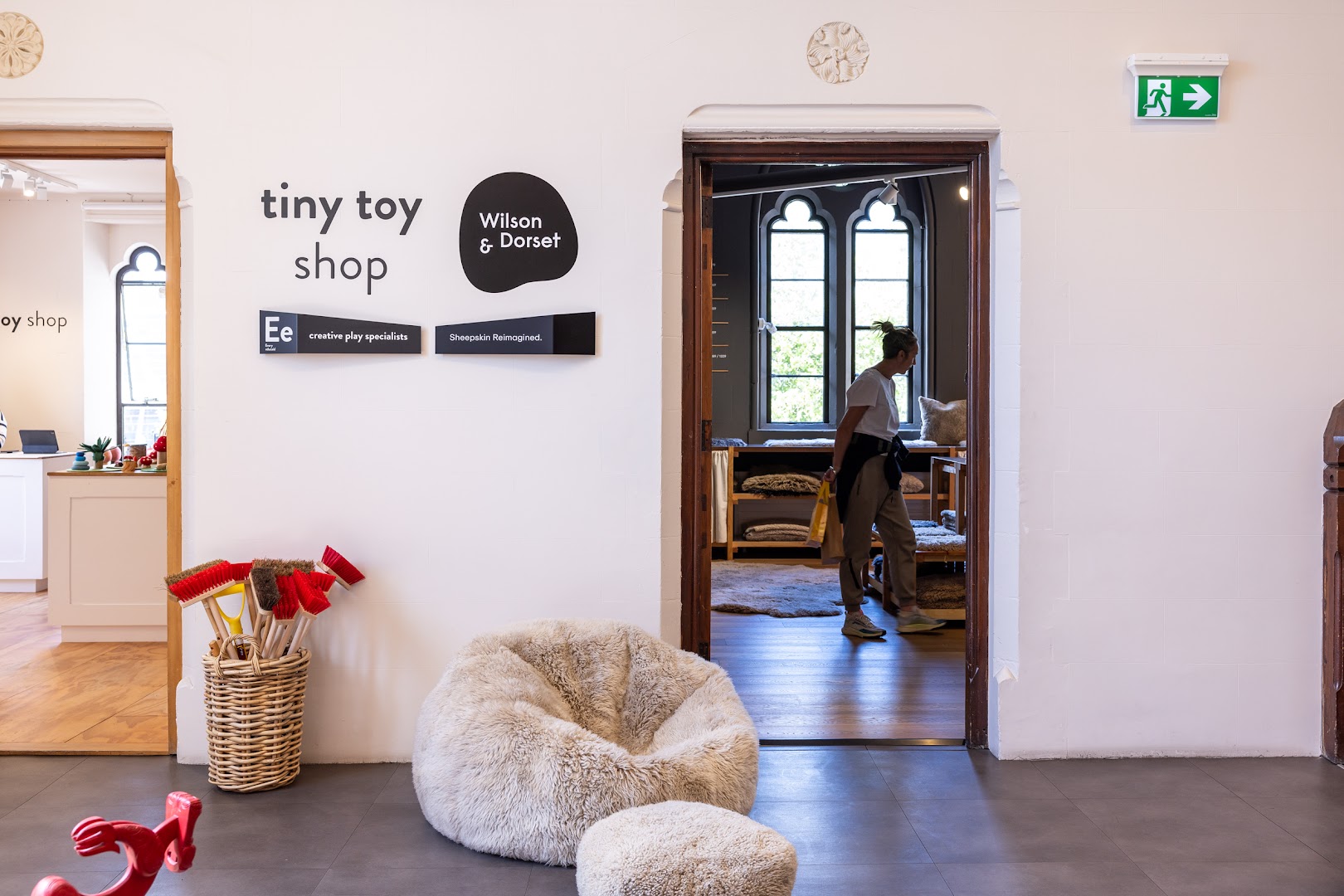 Wilson & Dorset: clear, professional shop interior shot