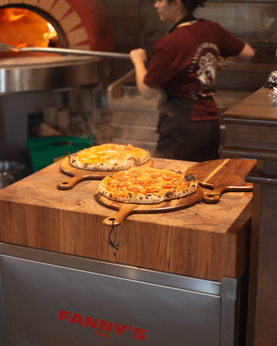 Fanny's: high quality food preparation shot