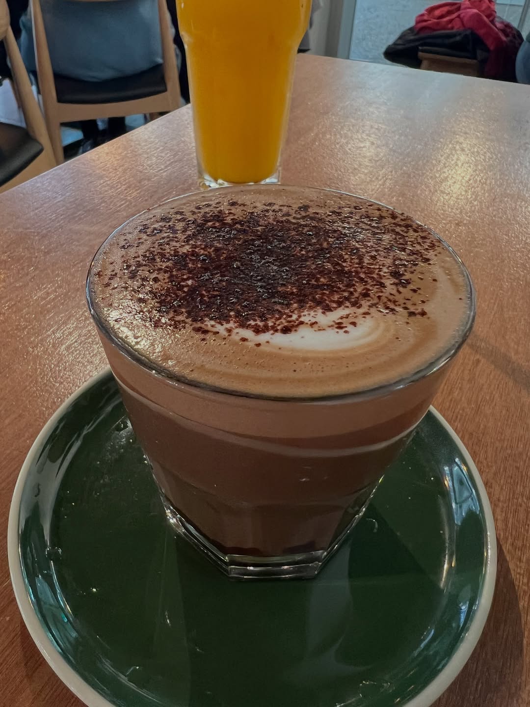 Völco New Plymouth: appetizing photo of cafe drink