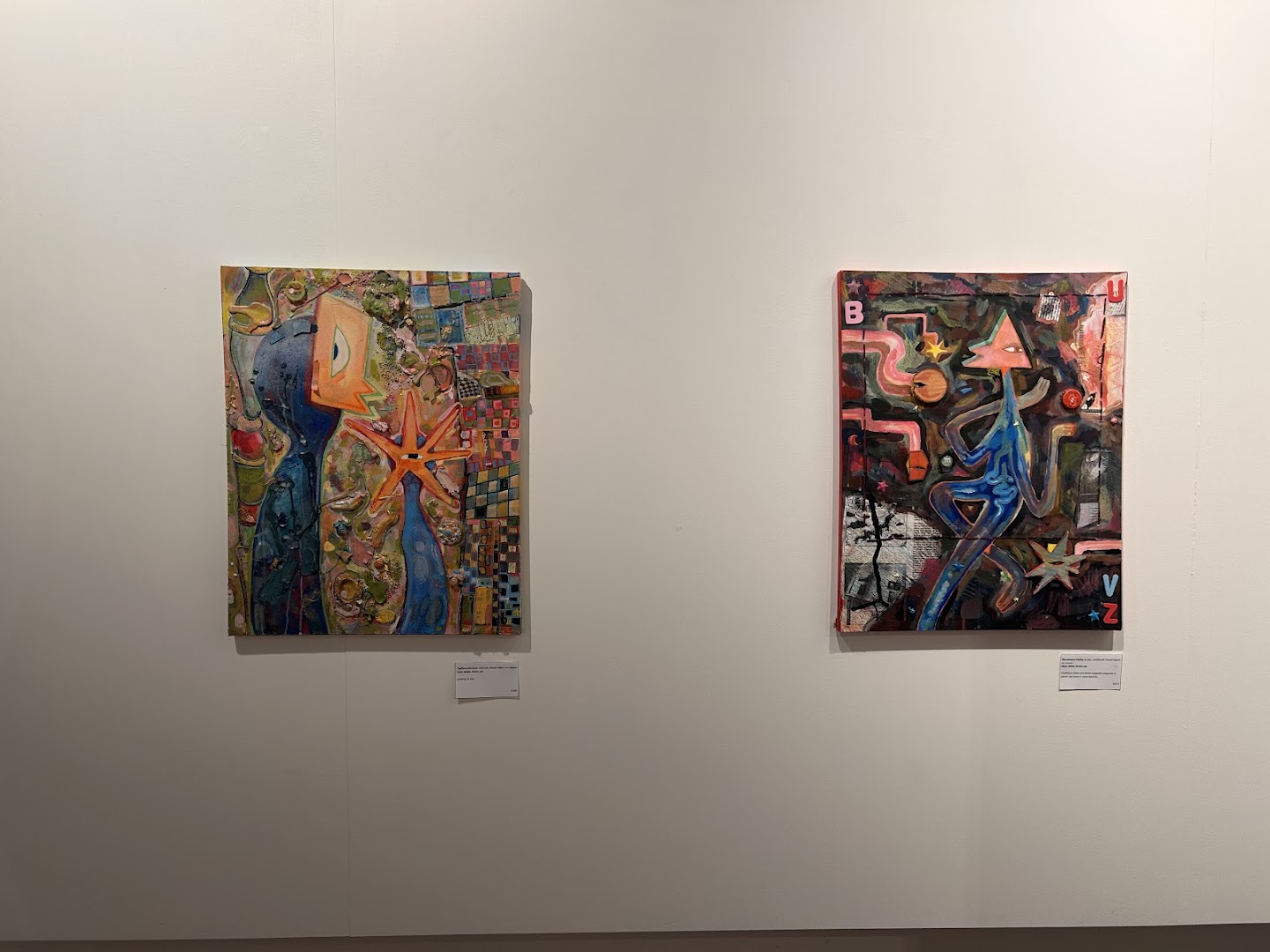 Fishcube Gallery & Café: clear display of gallery artwork