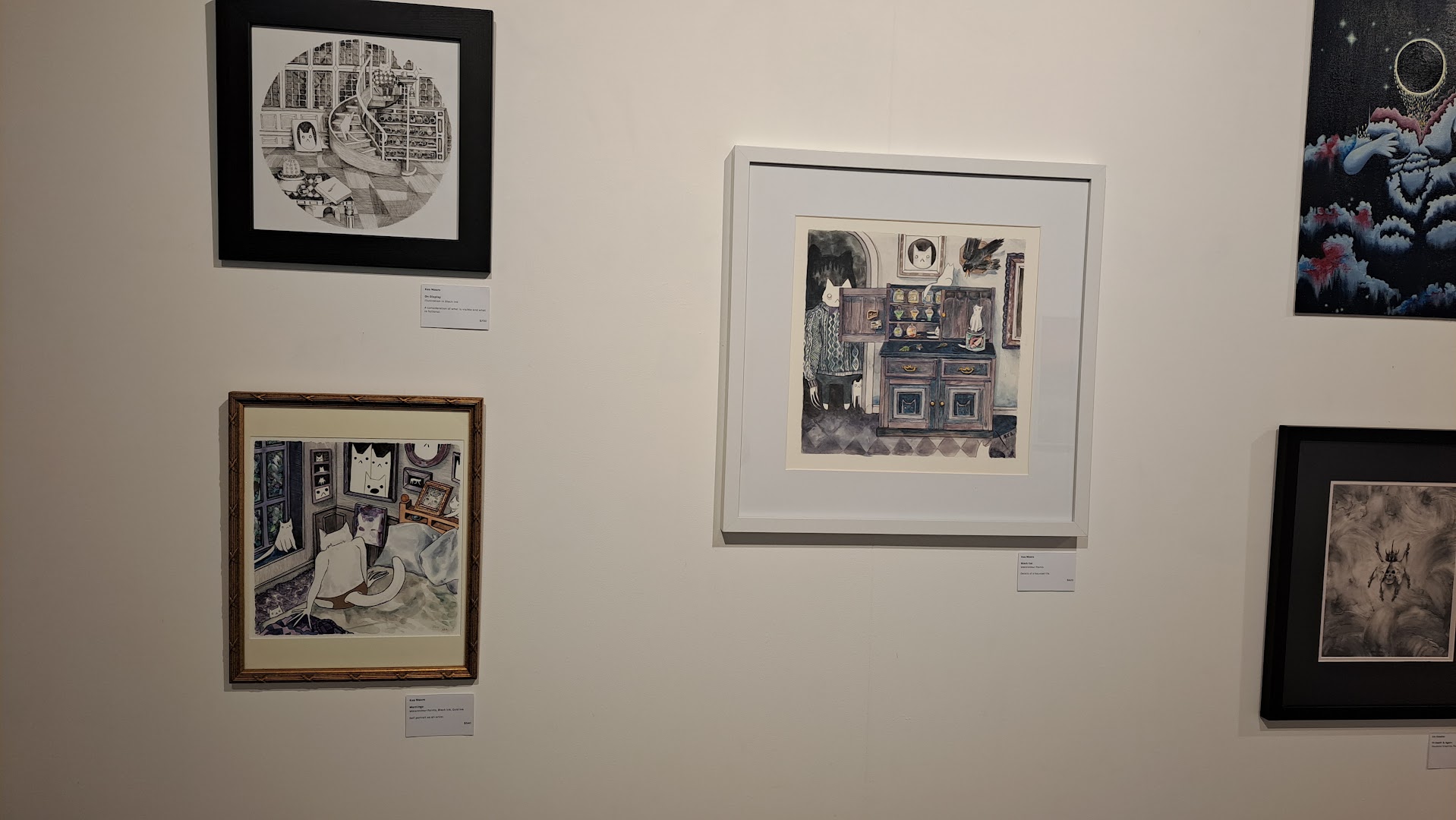 Fishcube Gallery & Café: clear photo of gallery exhibition