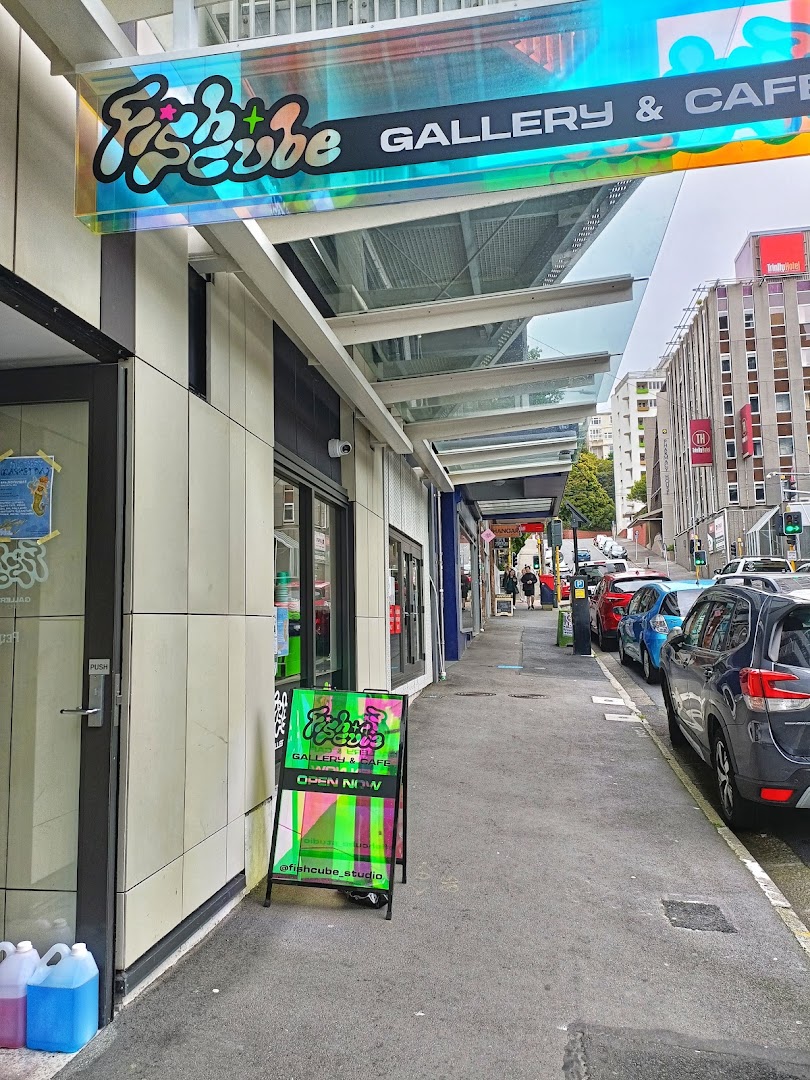 Fishcube Gallery & Café: clear exterior view of venue