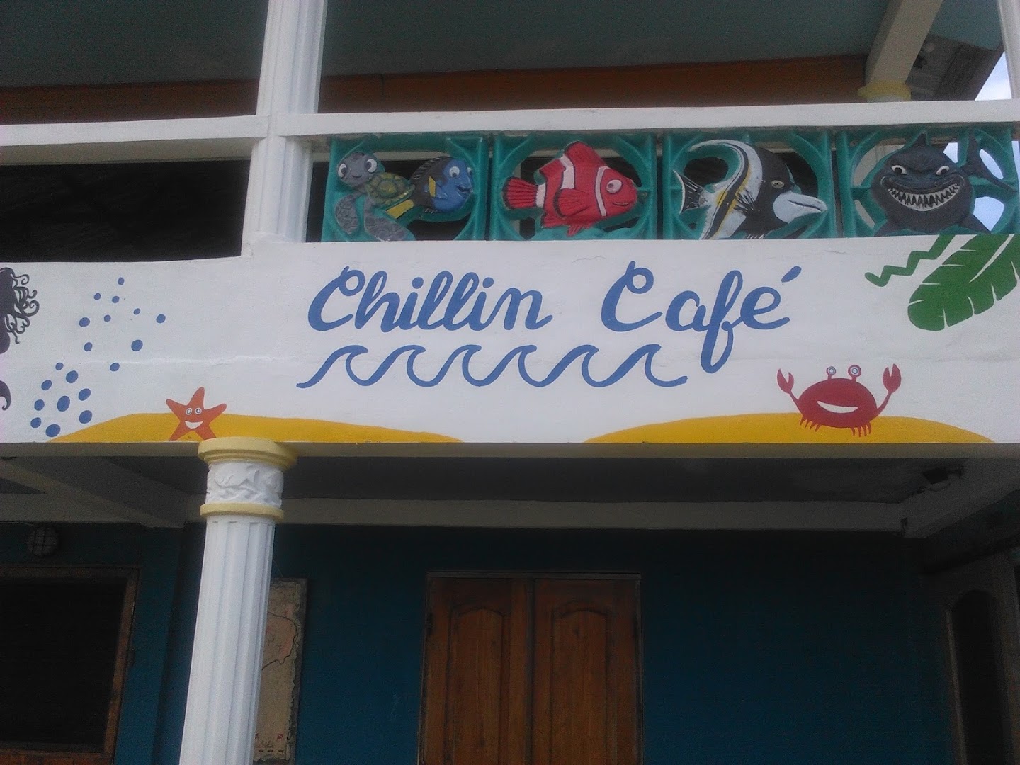 Chillin Café: clear photo of venue signage