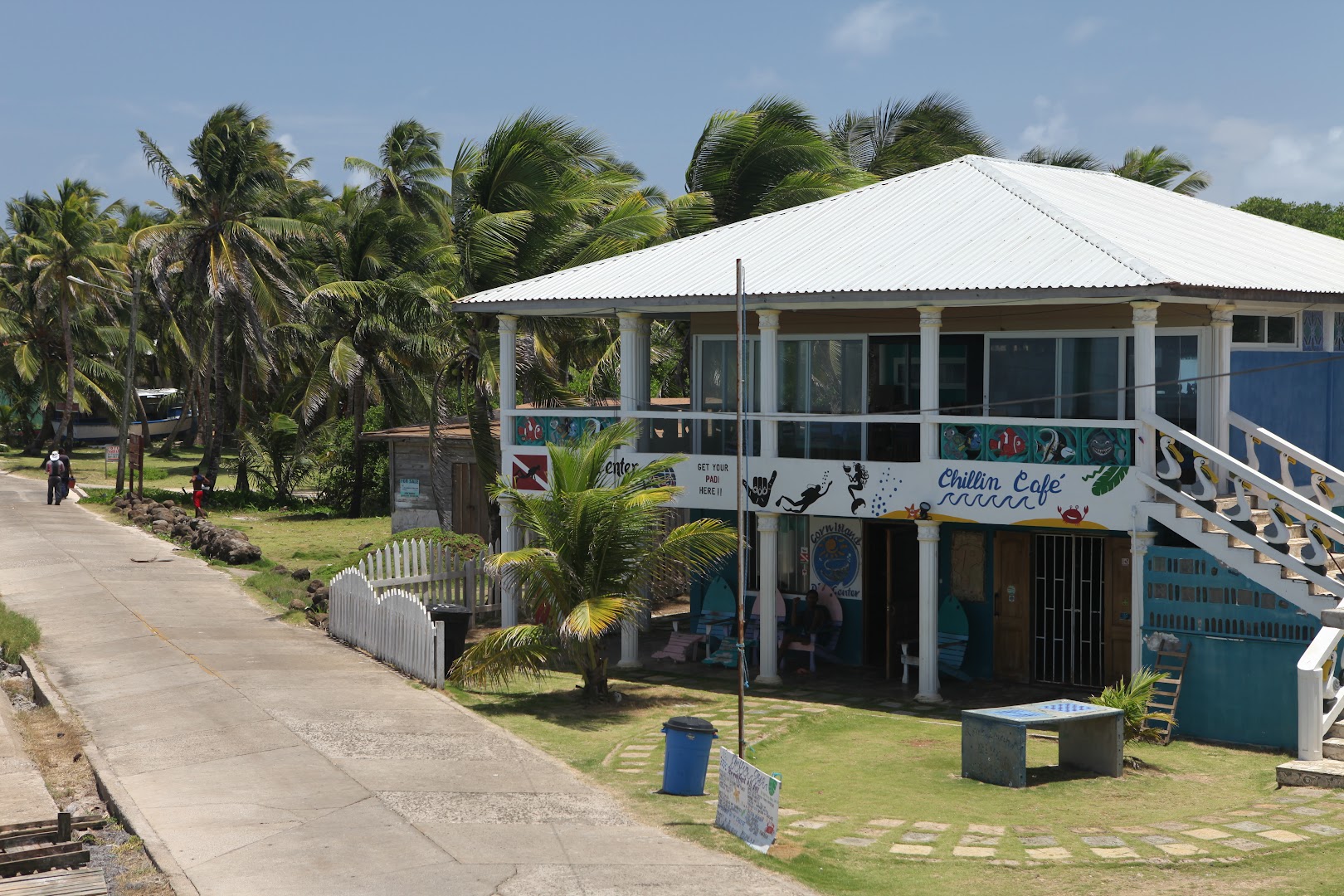 Chillin Café: clear exterior shot of venue