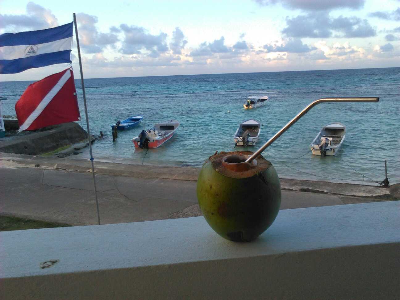 Chillin Café: appealing drink with scenic view