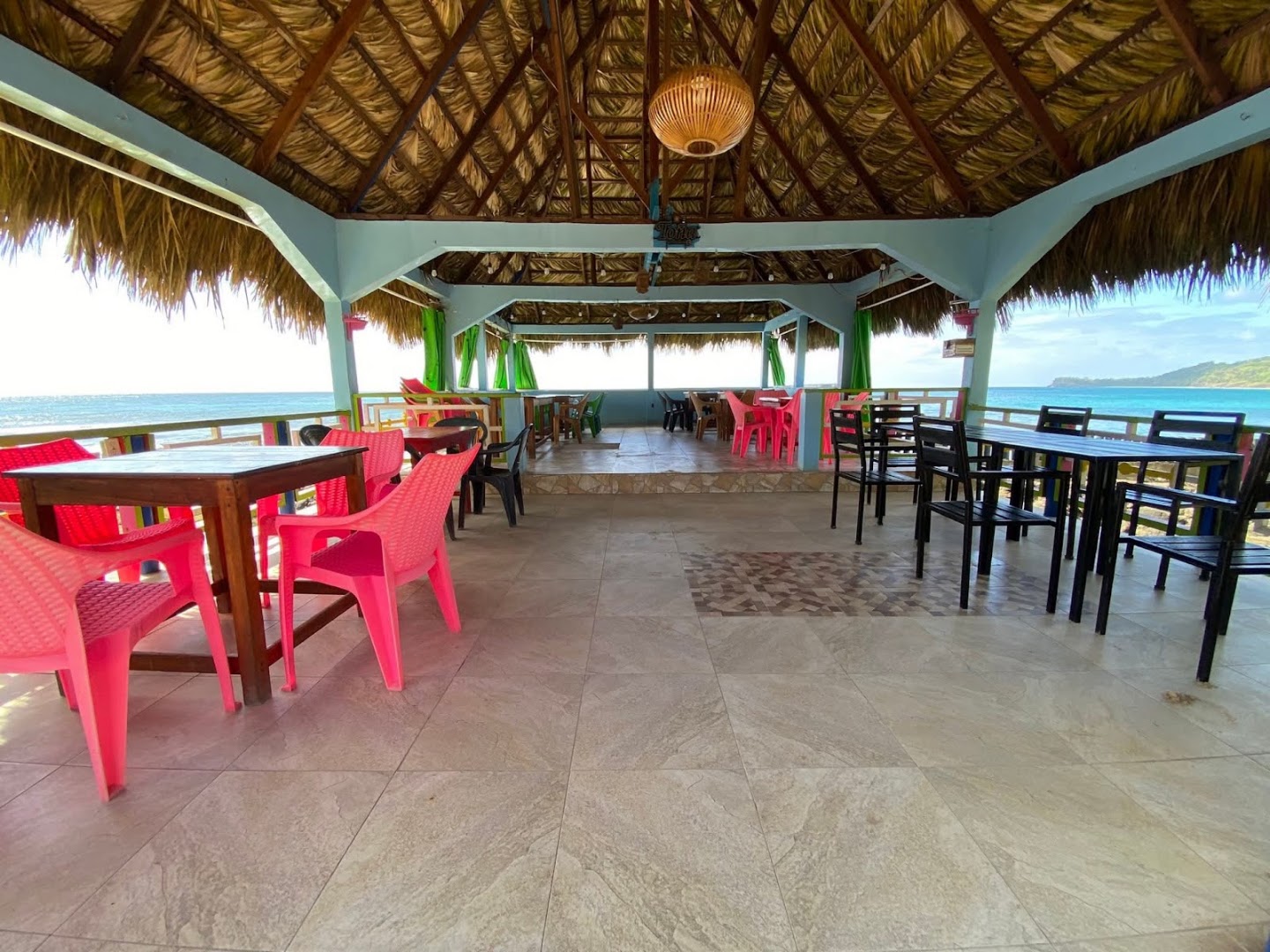 Spekito's Place: inviting restaurant terrace with view