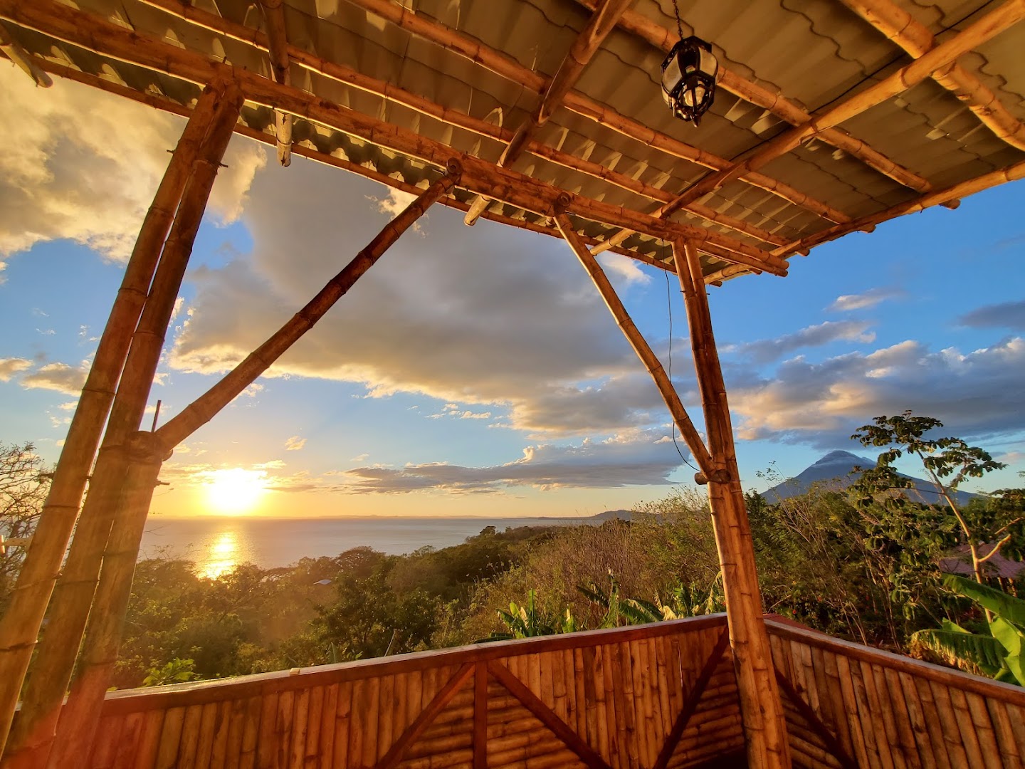 The Jungle: beautiful venue terrace and view
