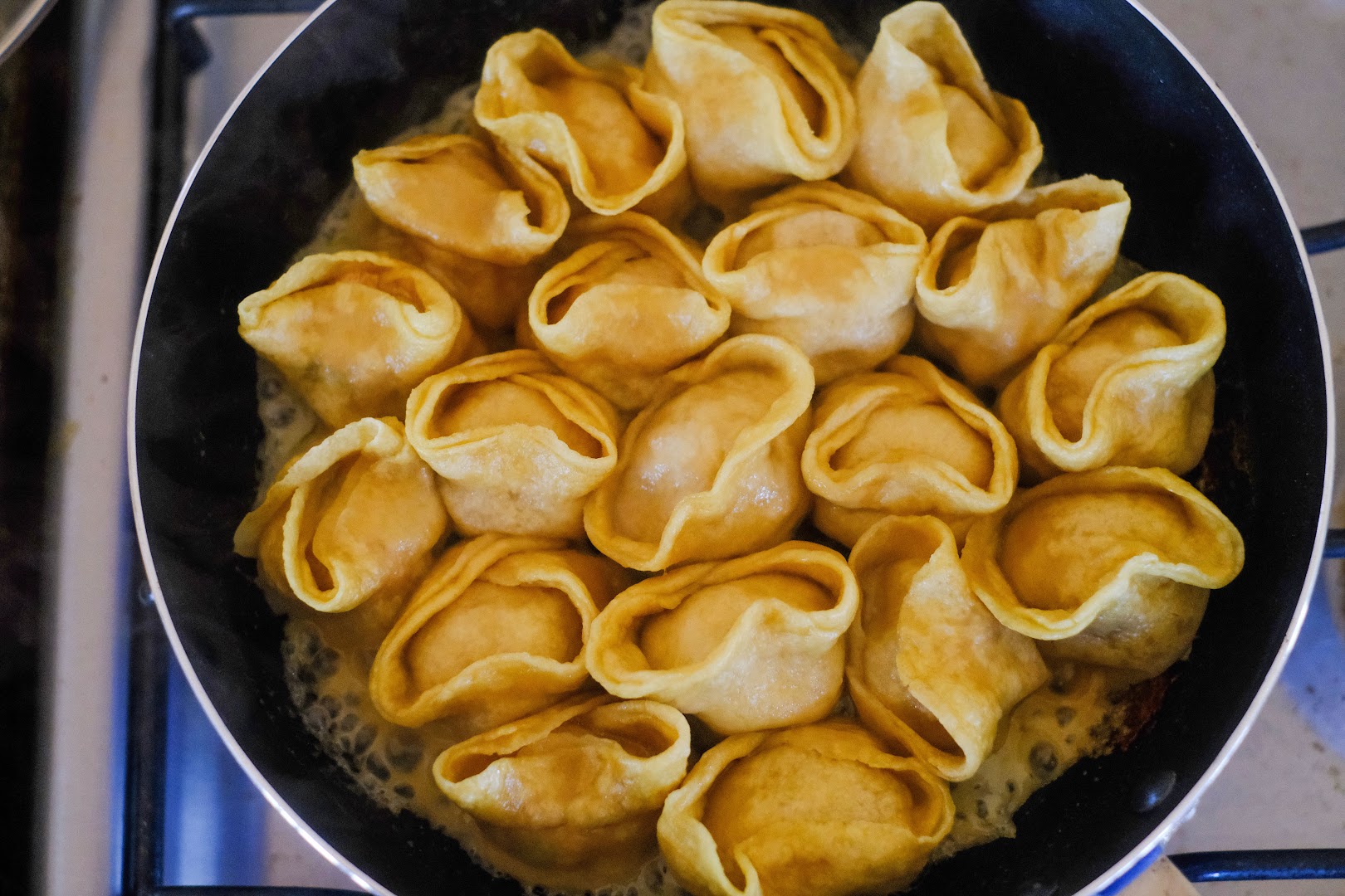 Dumplings Aqui: appetizing photo of cooked dumplings