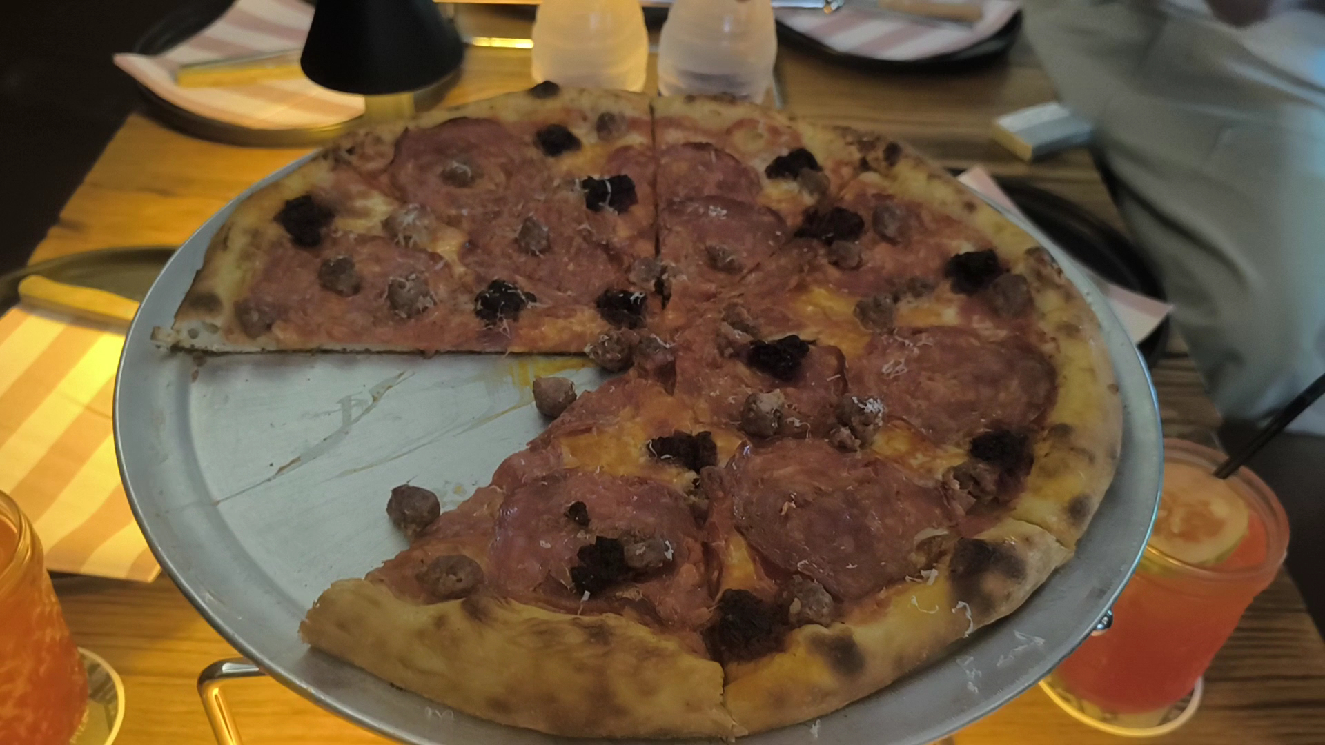 Dough Pizza Bar: appetizing photo of restaurant pizza