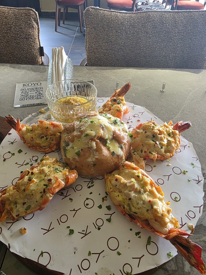 Koyo Lagos: appetizing food presentation