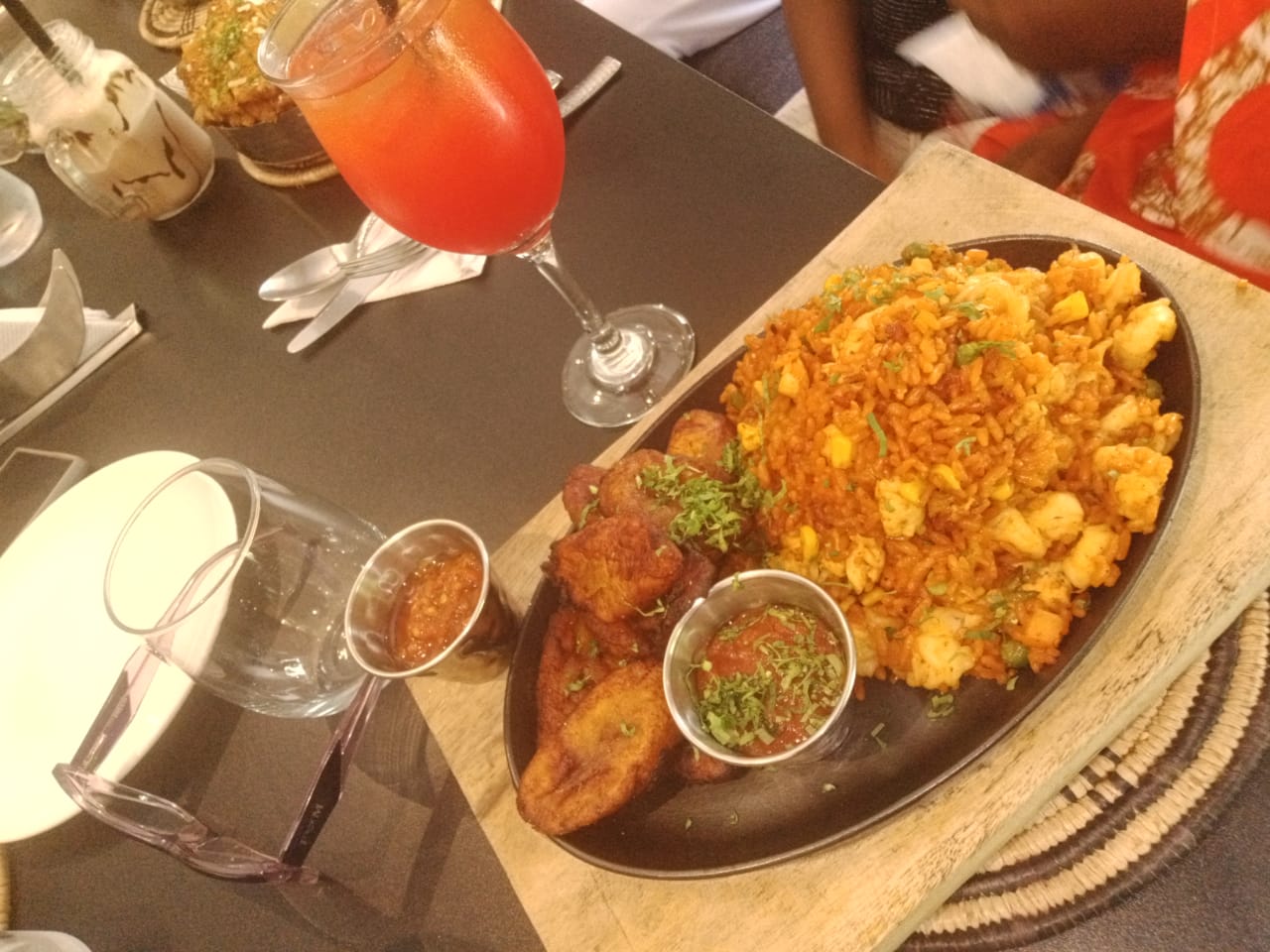 Locale Lagos: appetizing food and drink presentation