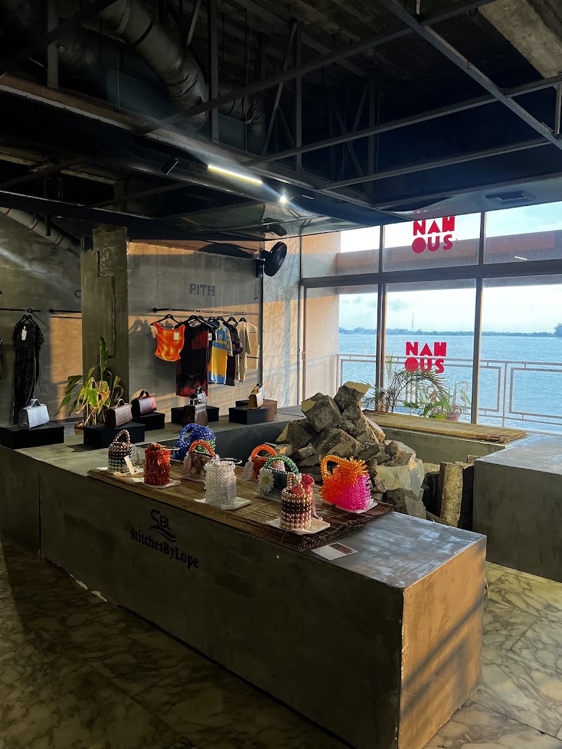 Nahous: venue interior and products