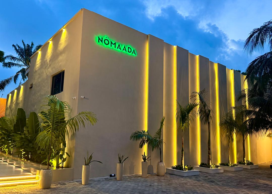 Nomaada: professional exterior shot of venue