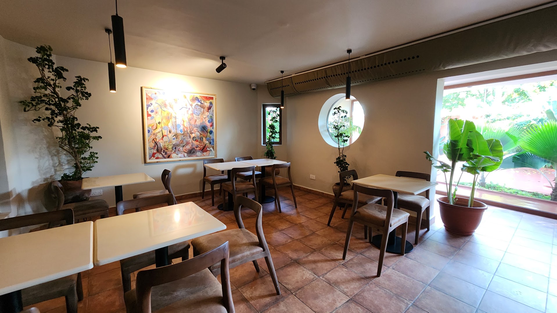 TT Lagos: clear, inviting restaurant interior shot