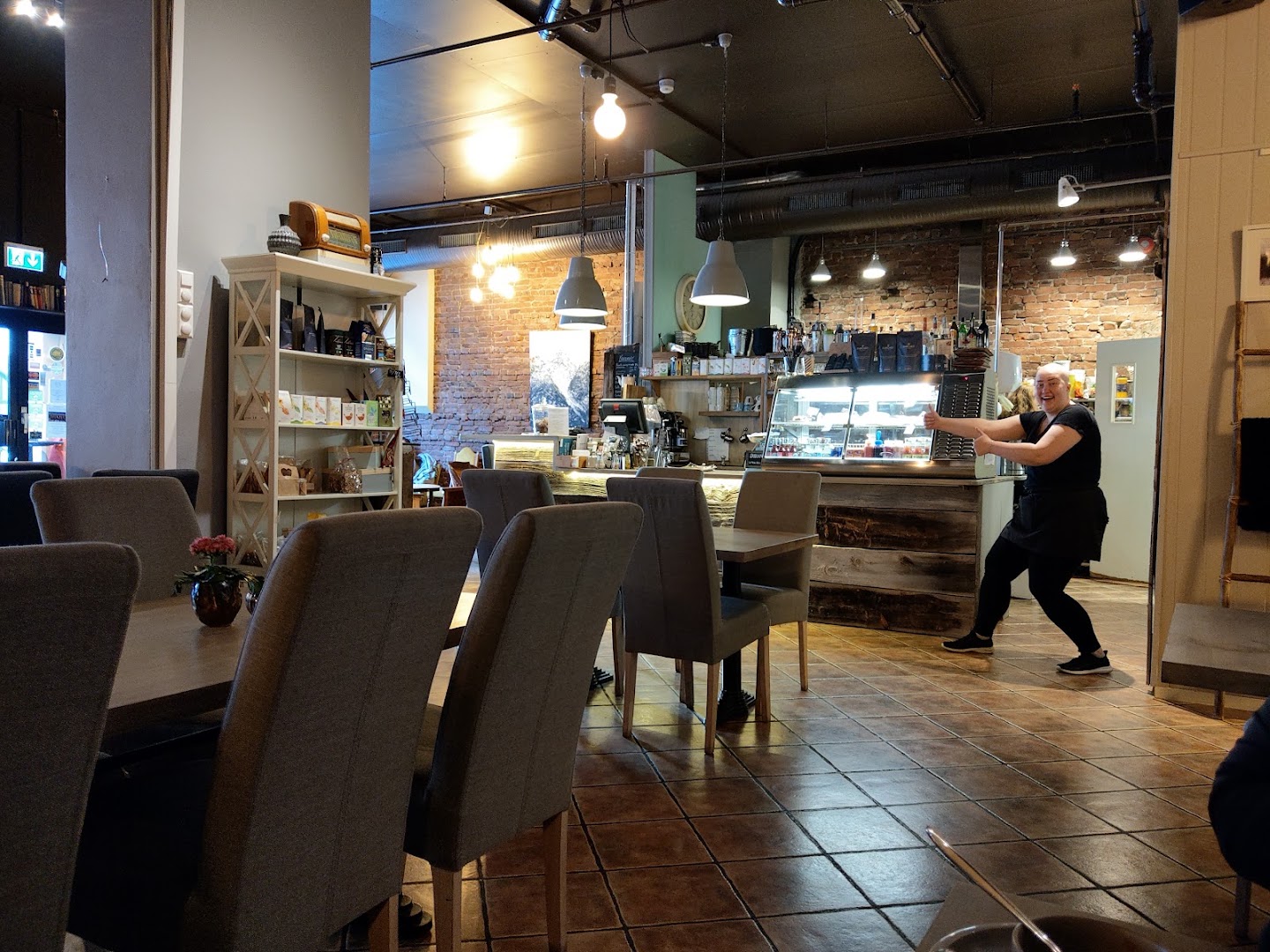 Søstrene Fryd: welcoming atmosphere and staff