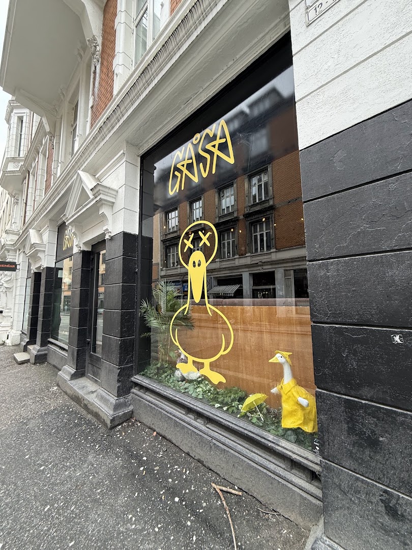 Gåsa: clear exterior shot of venue