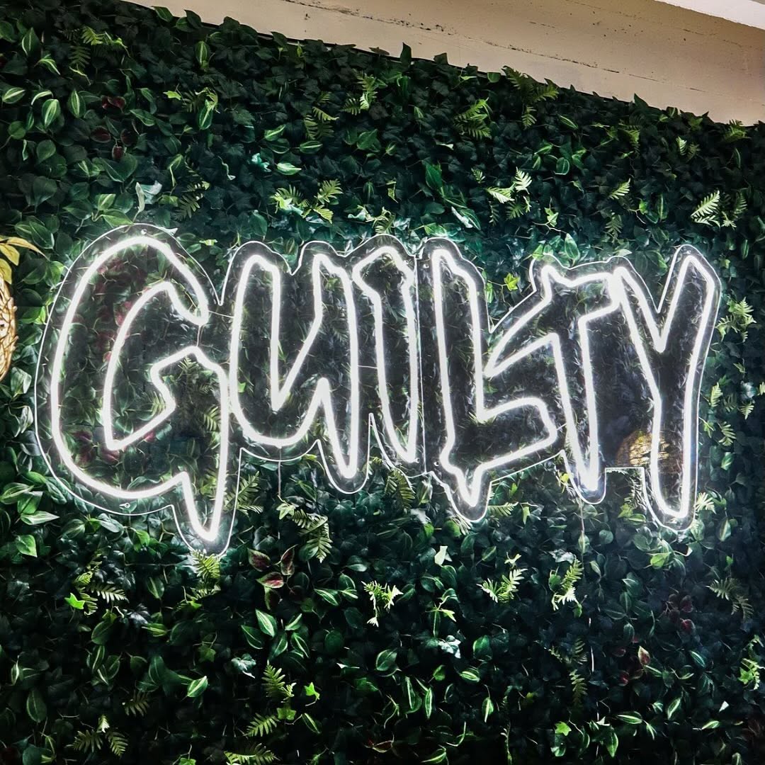 Guilty Bar & Restaurant: attractive branded interior decor