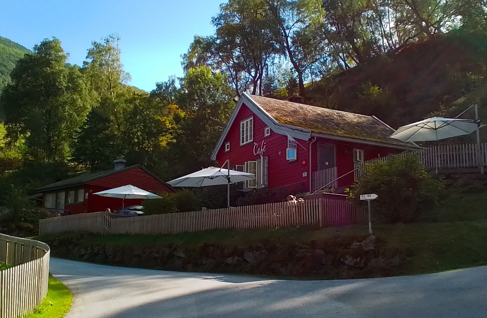 Bakkastova: clear exterior shot of venue