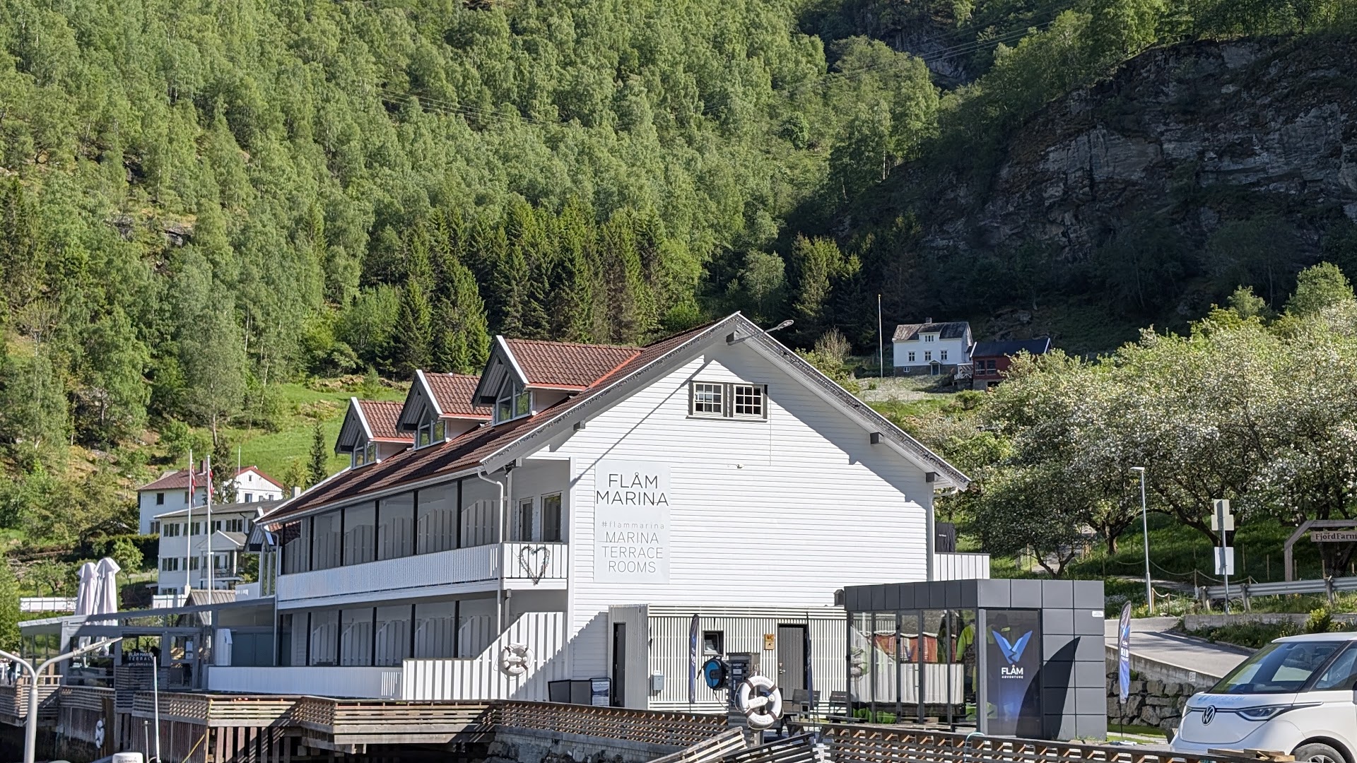 Flåm Marina: clear exterior view of venue