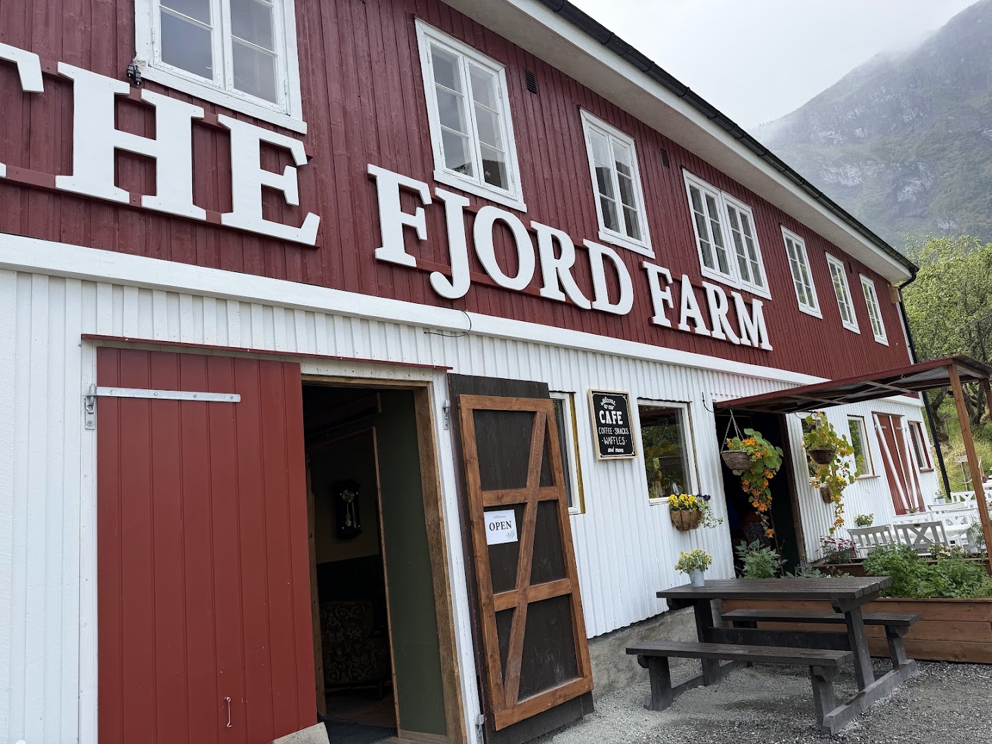 The Fjord Farm: clear exterior shot of venue