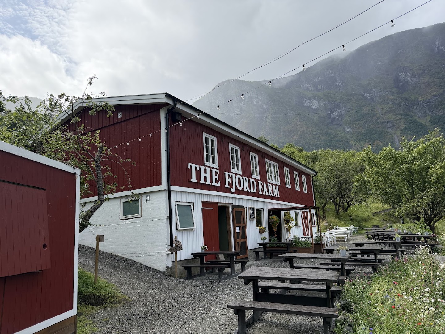 The Fjord Farm: attractive exterior and scenic setting