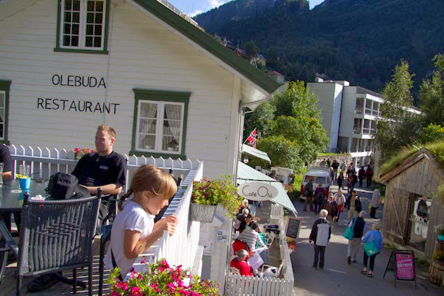 Olebuda: venue atmosphere and terrace