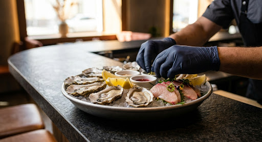 SEVEN: professional food preparation shot